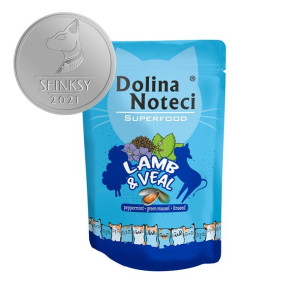 DOLINA NOTECI Superfood jagnięcina i cielęcina dla kota saszetka 85g