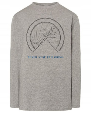 Longsleeve męski nadruk GÓRY PRZYGODA r.L