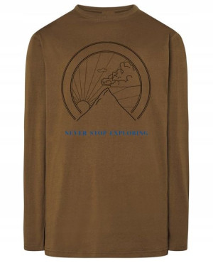 Longsleeve męski nadruk GÓRY PRZYGODA r.XXL