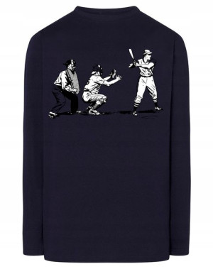 Longsleeve męski nadruk Gra Sport BASEBALL r.5XL