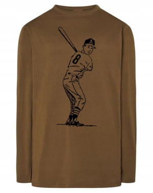 Longsleeve męski nadruk GRACZ BASEBALL r.XXL