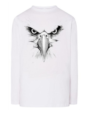 Longsleeve męski nadruk GŁOWA ORZEŁ r.XL
