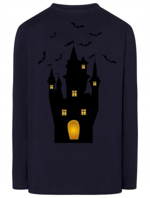 Longsleeve męski nadruk Halloween Rozm.4XL