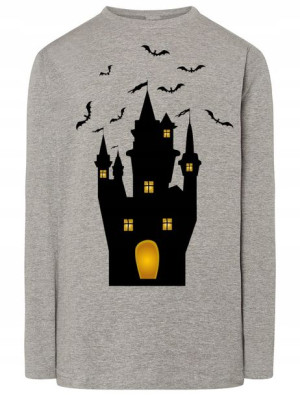Longsleeve męski nadruk Halloween Rozm.XL