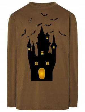 Longsleeve męski nadruk Halloween Rozm.XXL