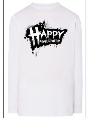 Longsleeve męski nadruk Happy Halloween Rozm.3XL