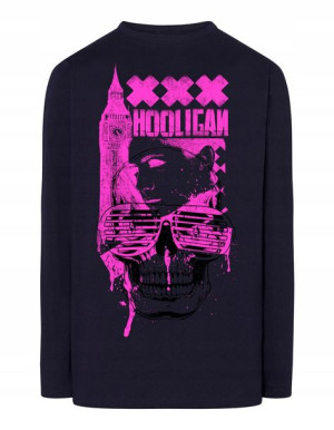 Longsleeve męski nadruk HOOLIGAN r.M