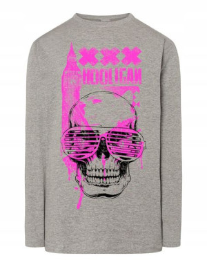 Longsleeve męski nadruk HOOLIGAN r.M