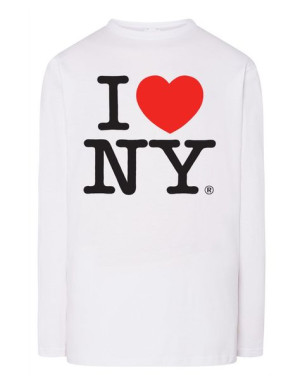 Longsleeve męski nadruk I love NY r.L