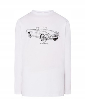 Longsleeve męski nadruk Klasyk MG SPYDER r.M