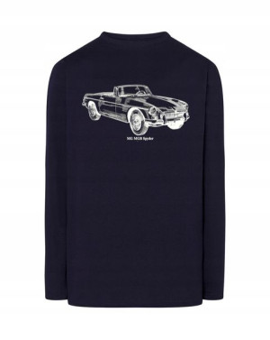Longsleeve męski nadruk Klasyk MG SPYDER r.XS