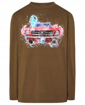 Longsleeve męski nadruk klasyk Mustang r.XL