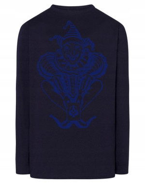 Longsleeve męski nadruk KLAUN JOKER r.4XL