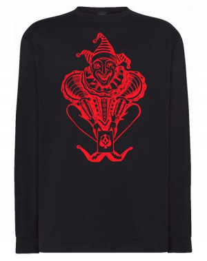 Longsleeve męski nadruk KLAUN JOKER r.XXL