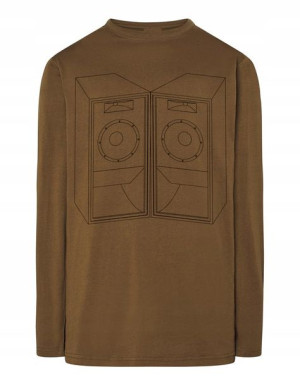 Longsleeve męski nadruk Kolumny Głośniki r.3XL