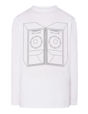 Longsleeve męski nadruk Kolumny Głośniki r.XS