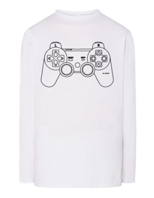 Longsleeve męski nadruk KONTROLER PAD r.M