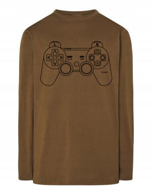 Longsleeve męski nadruk KONTROLER PAD r.XXL
