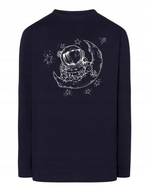 Longsleeve męski nadruk KOSMOS ASTRONAUTA r.XL