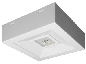 Oprawa awaryjna LOVATO N ECO LED 3W 330lm 1h jednozadaniowa biała