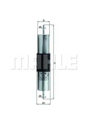 Filtr paliwa BMW 3 E36 94-95 MAHLE KL78 WK504