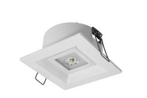 Oprawa awaryjna LOVATO P ECO LED 3W 325lm 1h jednozadaniowa biała