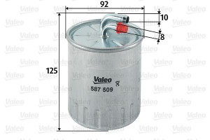 Filtr paliwa VALEO 587509 WK8201