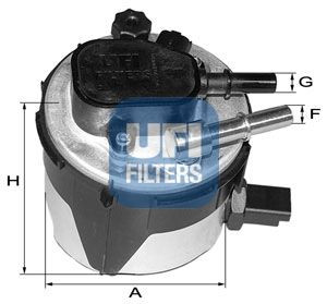 Filtr Paliwa Ford/volvo/mazda 1.6 Tdci 05-- Czuj