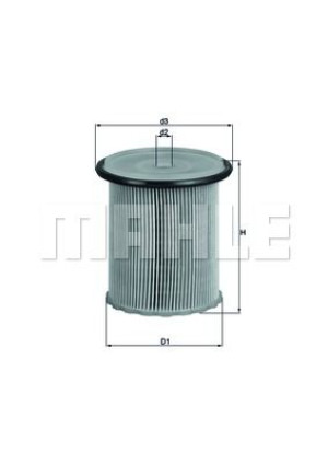 Filtr Paliwa Fiat 406 2.1td 96- Mahle Kx74 P738x