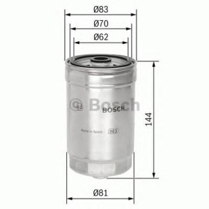 Filtr paliwa BOSCH 1457434314 WK854/6