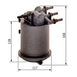 Filtr paliwa BOSCH 0450906461 WK9391