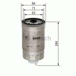 Filtr paliwa BOSCH 1457434187 WK845/4
