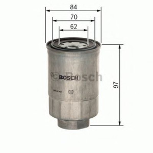 Filtr paliwa BOSCH 1457434443 WK818/1
