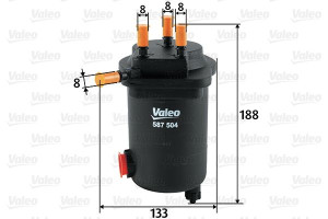 Filtr paliwa VALEO 587504 7701061576