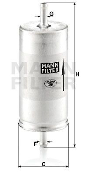Filtr paliwa MANN-FILTER WK413