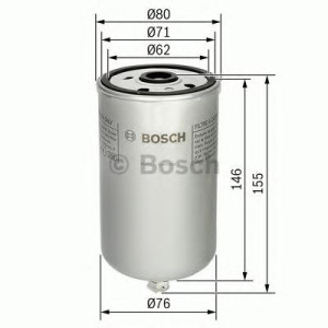 Filtr paliwa BOSCH 1457434447 WDK725