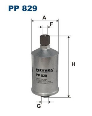 Filtr paliwa FILTRON PP829 WK6132