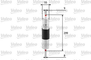 Filtr paliwa VALEO 587014 WK5161