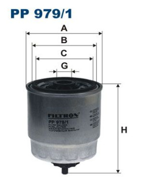 Filtr paliwa FILTRON PP979/1 WK8181