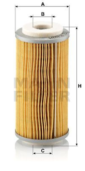 Filtr paliwa MANN-FILTER H822/1X H8221X