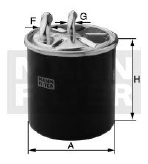 Filtr paliwa MANN-FILTER WK820/9 WK8209