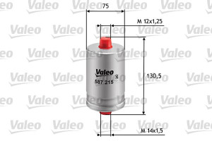 Filtr paliwa VALEO 587215 WK725