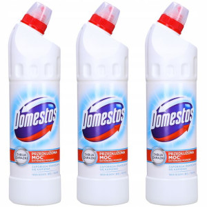Domestos Płyn Do Wc Biały Przedłużona Moc 750ml