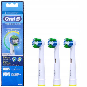 Oryginalne Końcówki Oral-b Precision Clean 3 Szt