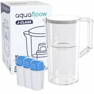 Dzbanek Filtrujący Wodę AQUAFLOOW 3x FILTR MAGNEZ