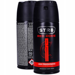 Str8 Red Code Deodorant Body Spray 48h 150ml
