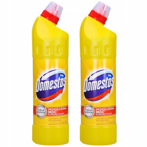 Domestos Płyn Do Czyszczenia Toalet Wc Lemon 2 Szt