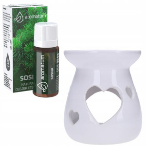 Kominek Olejek Eteryczny Sosna Aromatum Zestaw