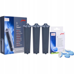 Tabletki Czyszczące + 3x Filtr Jura Claris Smart+