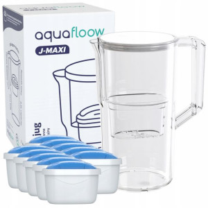 Dzbanek Do Filtrowania Wody Aquafloow 10x Wkład Mg